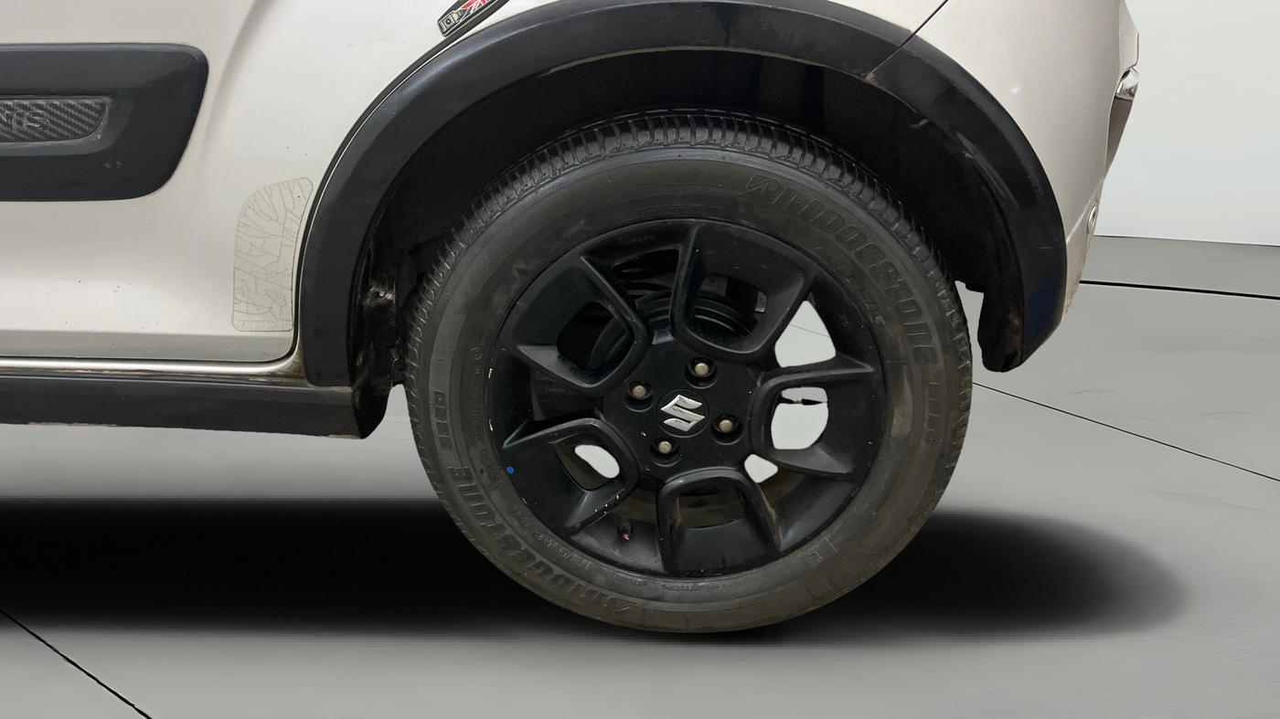 2018 Maruti IGNIS ALPHA 1.2 AMT, Petrol, Automatic, 1,21,166 km, Left Rear Wheel