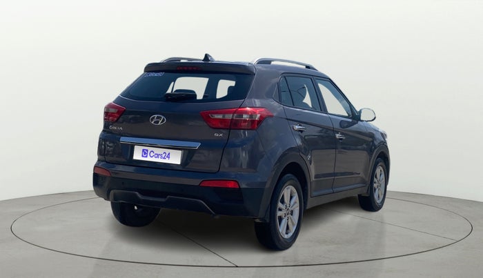 2016 Hyundai Creta SX PLUS 1.6 PETROL, Petrol, Manual, 1,32,816 km, Right Back Diagonal