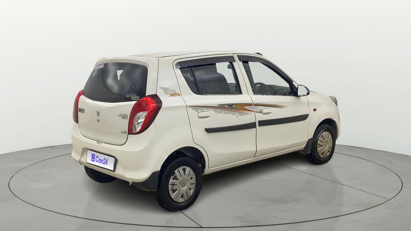 2015 Maruti Alto 800 LXI CNG, CNG, Manual, 61,363 km, Right Back Diagonal