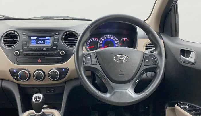 2016 Hyundai Grand i10 ASTA 1.2 KAPPA VTVT, Petrol, Manual, 94,861 km, Steering Wheel Close Up