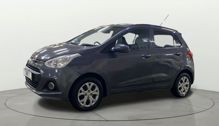 2015 Hyundai Grand i10 SPORTZ 1.2 KAPPA VTVT, Petrol, Manual, 43,450 km, Left Front Diagonal