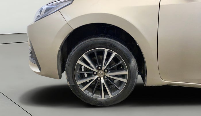 2018 Toyota Corolla Altis VL CVT PETROL, Petrol, Automatic, 1,24,098 km, Left Front Wheel