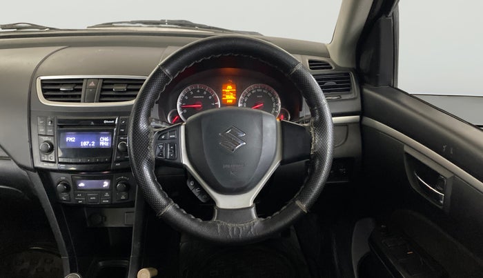 2015 Maruti Swift ZXI, Petrol, Manual, 79,510 km, Steering Wheel Close Up