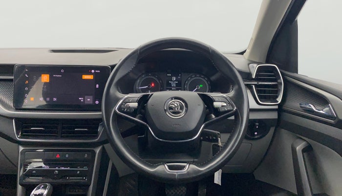 2023 Skoda KUSHAQ AMBITION 1.5 TSI DSG, Petrol, Automatic, 32,725 km, Steering Wheel Close Up
