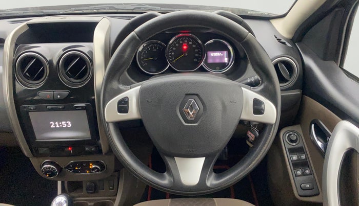 2018 Renault Duster 110 PS RXZ DIESEL, Diesel, Manual, 1,23,091 km, Steering Wheel Close Up