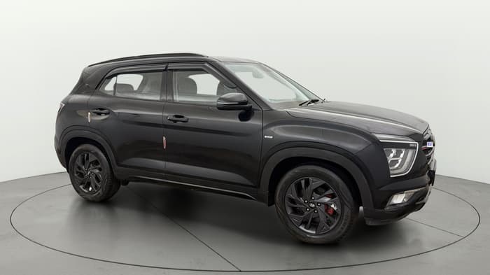 2023 Hyundai Creta SX (O) IVT 1.5 PETROL, Petrol, Automatic, 61,123 km, Right Front Diagonal