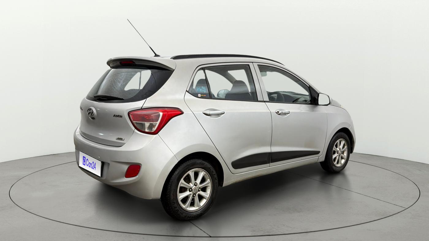 2015 Hyundai Grand i10 ASTA AT 1.2 KAPPA VTVT, Petrol, Automatic, 69,913 km, Right Back Diagonal