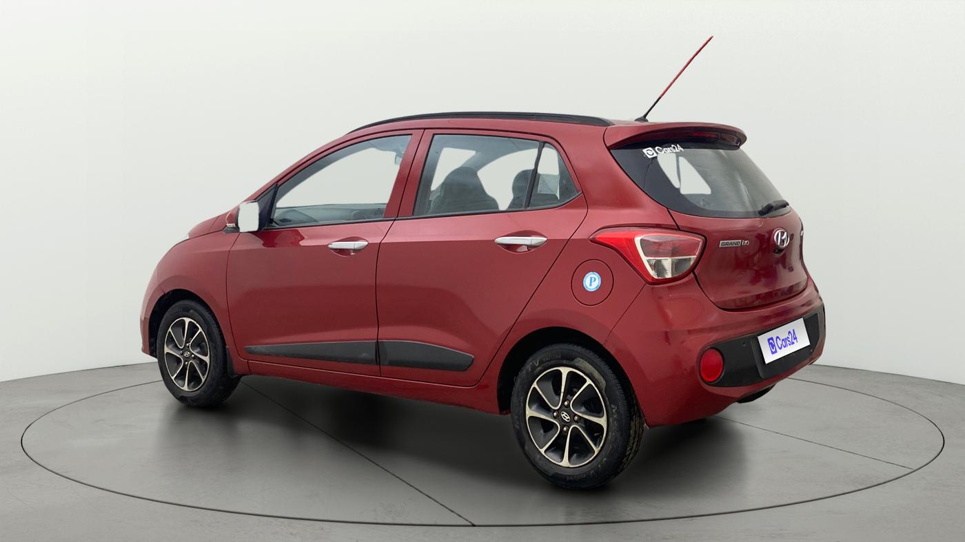 2018 Hyundai Grand i10 ASTA 1.2 KAPPA VTVT, Petrol, Manual, 75,137 km, Left Back Diagonal