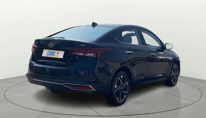 2021 Hyundai Verna SX (O) 1.5 VTVT IVT, Petrol, Automatic, 45,311 km, Right Back Diagonal