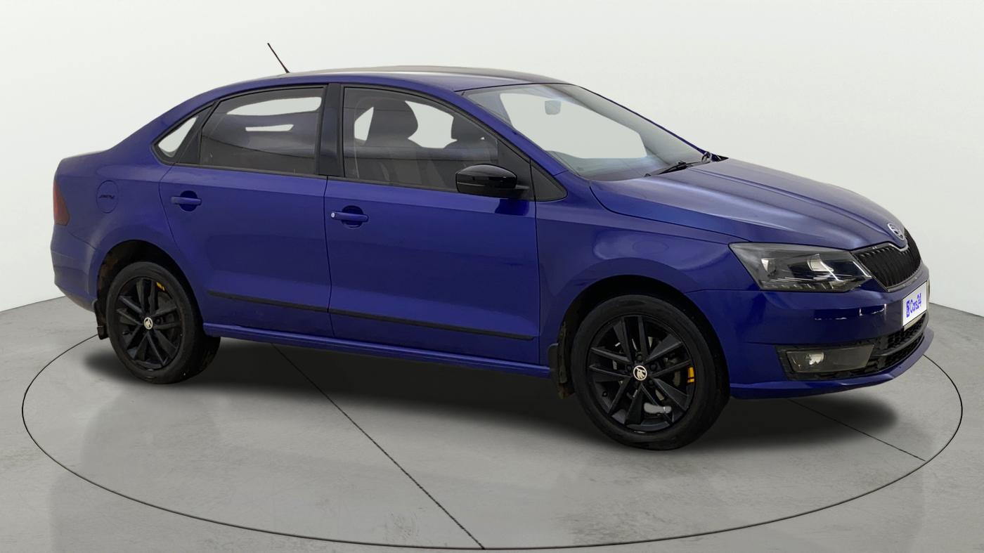 2020 Skoda Rapid AMBITION AT TSI, Petrol, Automatic, 1,03,591 km, Right Front Diagonal