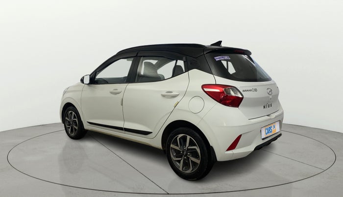 2020 Hyundai GRAND I10 NIOS SPORTZ 1.2 KAPPA VTVT DUAL TONE, Petrol, Manual, 15,964 km, Left Back Diagonal