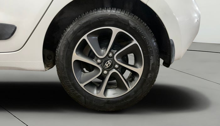 2017 Hyundai Grand i10 SPORTZ (O) AT 1.2 KAPPA VTVT, Petrol, Automatic, 38,356 km, Left Rear Wheel