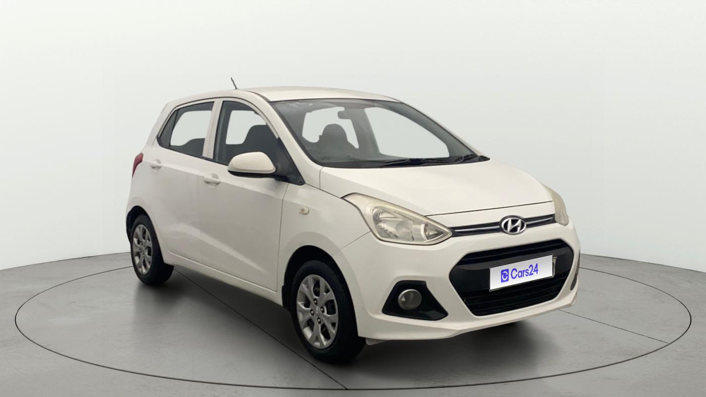2015 Hyundai Grand i10 MAGNA 1.2 KAPPA VTVT, Petrol, Manual, 1,12,609 km, Right Front Diagonal