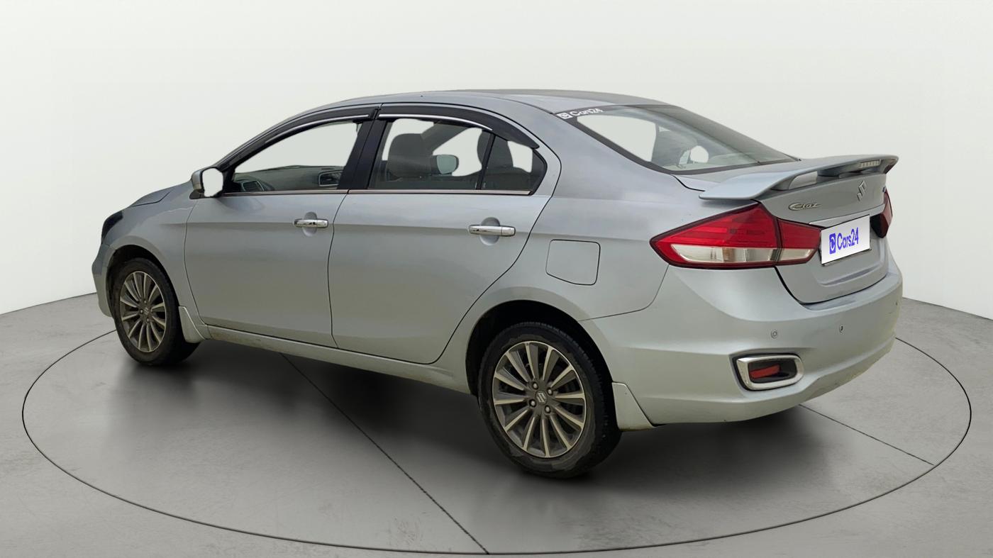 2022 Maruti Ciaz ALPHA  AT 1.5 SHVS PETROL, Petrol, Automatic, 57,495 km, Left Back Diagonal