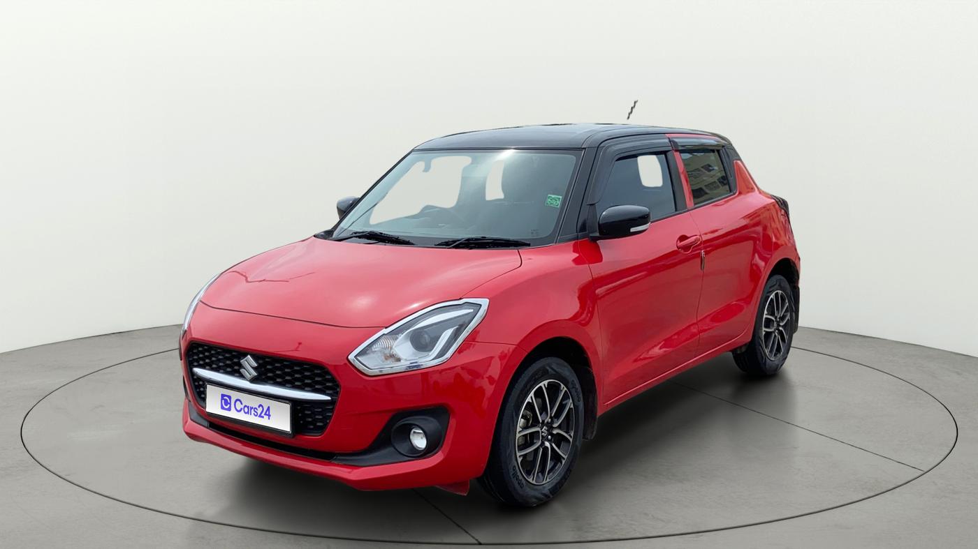 2022 Maruti Swift ZXI PLUS DUAL TONE, Petrol, Manual, 35,482 km, Left Front Diagonal