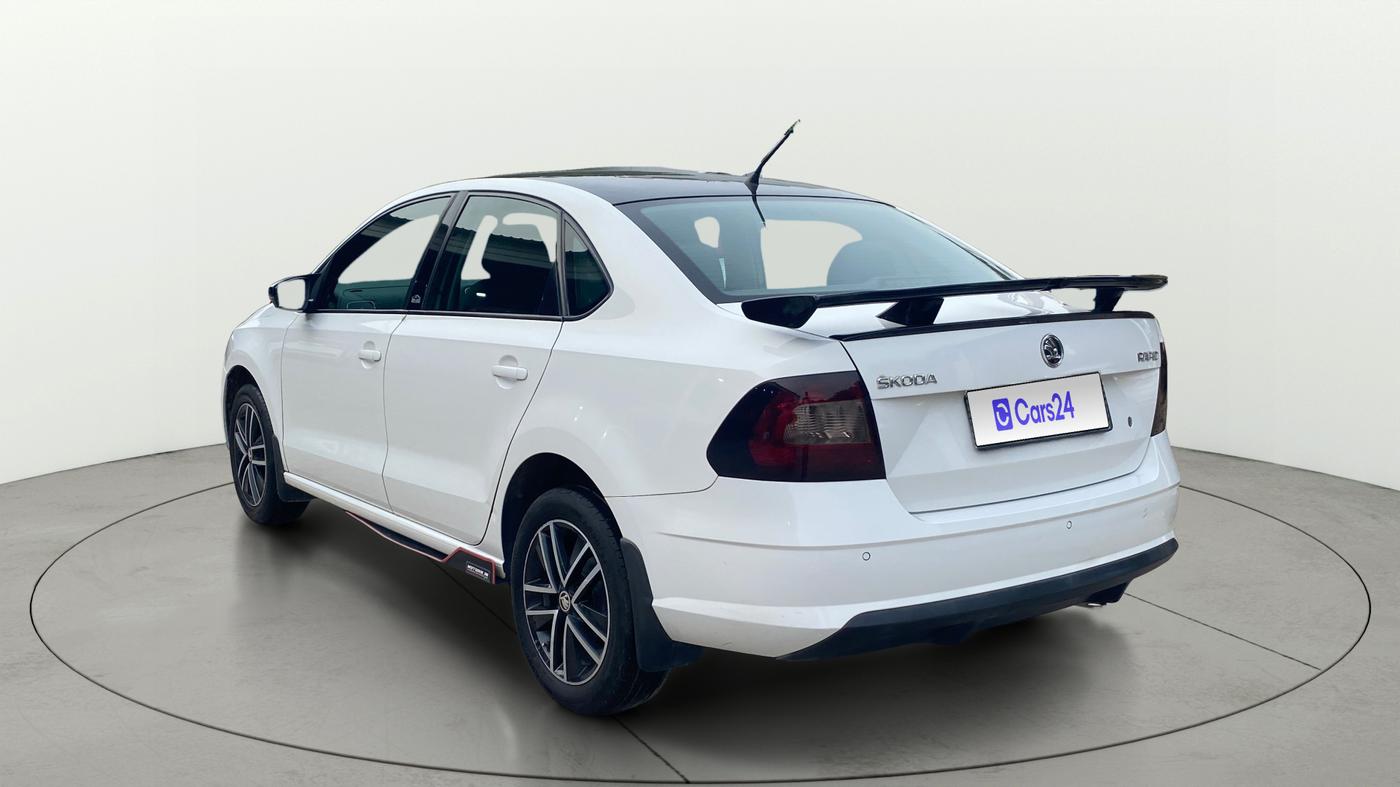 2020 Skoda Rapid STYLE TSI, Petrol, Manual, 43,697 km, Left Back Diagonal