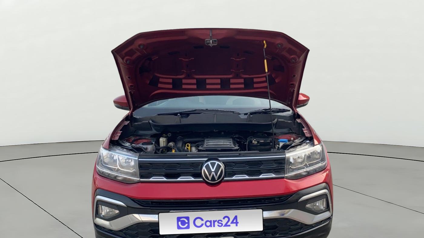2022 Volkswagen TAIGUN HIGHLINE 1.0 TSI AT, Petrol, Automatic, 56,067 km, Open Bonet
