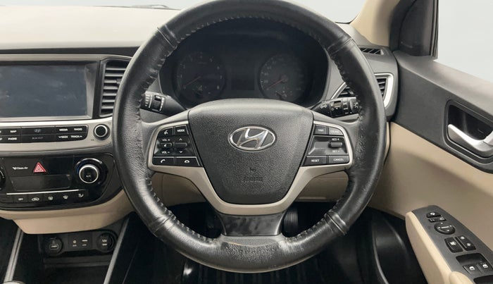 2018 Hyundai Verna 1.6 VTVT SX, Petrol, Manual, 25,790 km, Steering Wheel Close Up