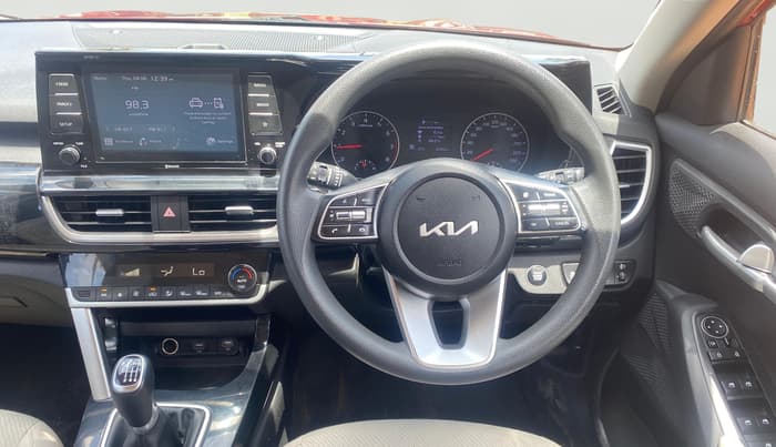 2022 KIA SELTOS HTK PLUS 1.5 IMT, Petrol, Manual, 32,402 km, Steering Wheel Close Up