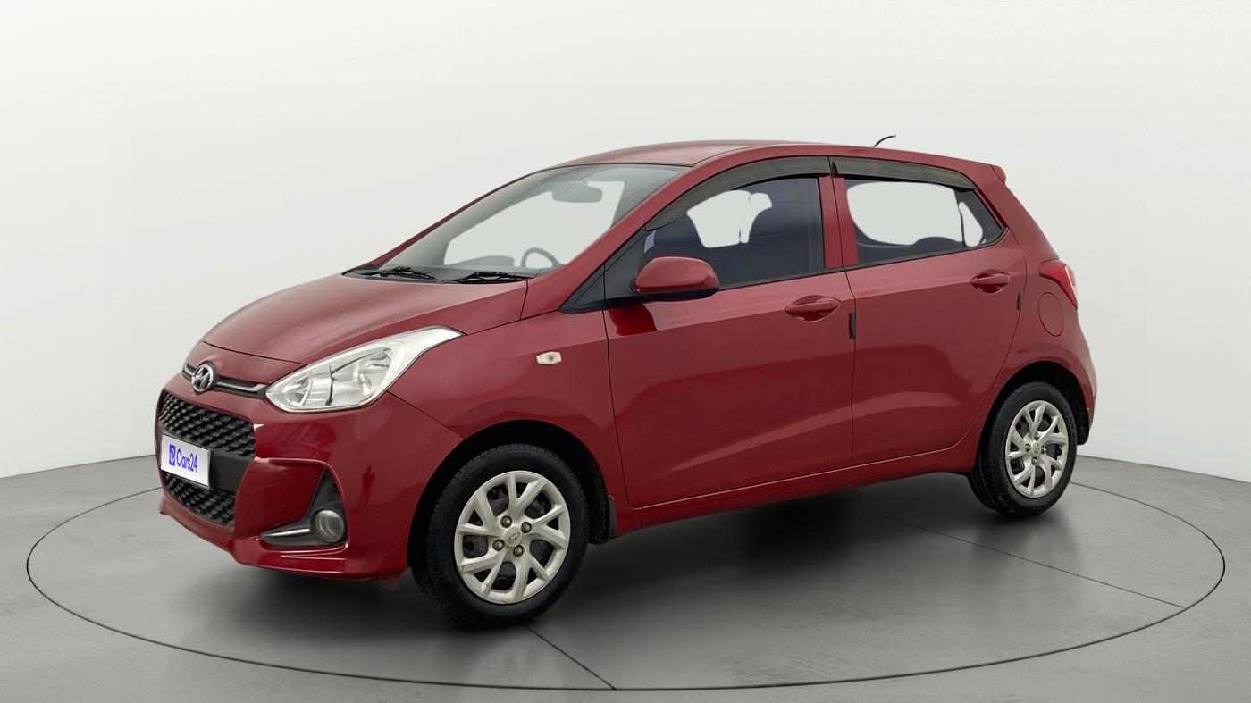 2017 Hyundai Grand i10 SPORTZ 1.2 KAPPA VTVT, Petrol, Manual, 54,249 km, Left Front Diagonal