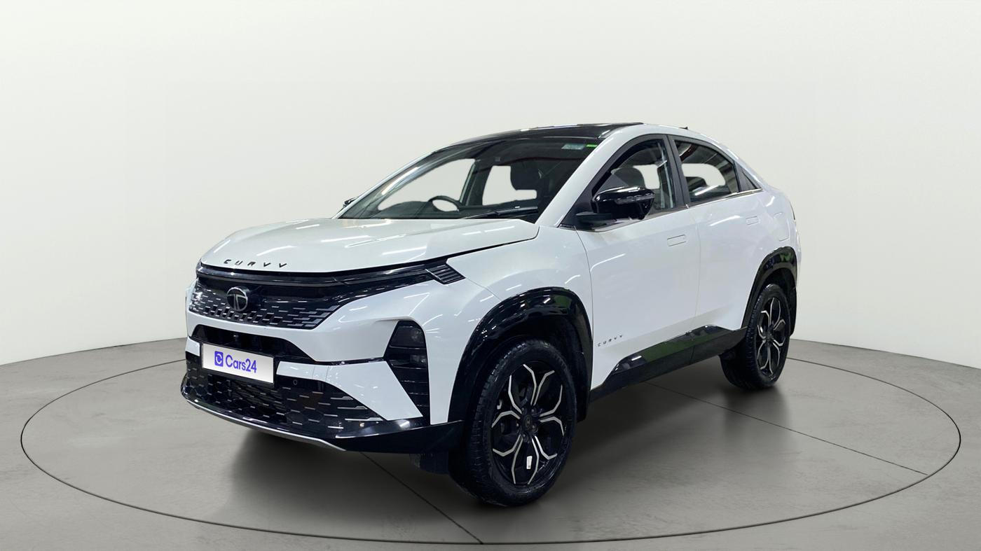 2024 Tata Curvv Creative Plus S 1.2 Petrol 6MT, Petrol, Manual, 12,843 km, Left Front Diagonal