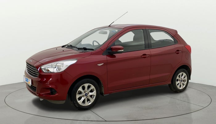 2016 Ford New Figo TITANIUM 1.2 PETROL MT, Petrol, Manual, 28,837 km, Left Front Diagonal