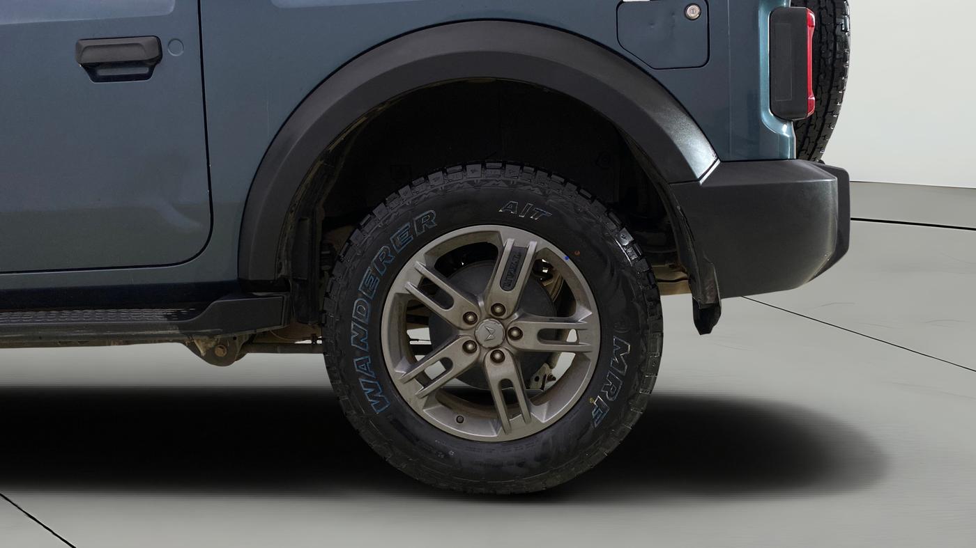 2023 Mahindra Thar LX D AT 4WD HT, Diesel, Automatic, 7,560 km, Left Rear Wheel