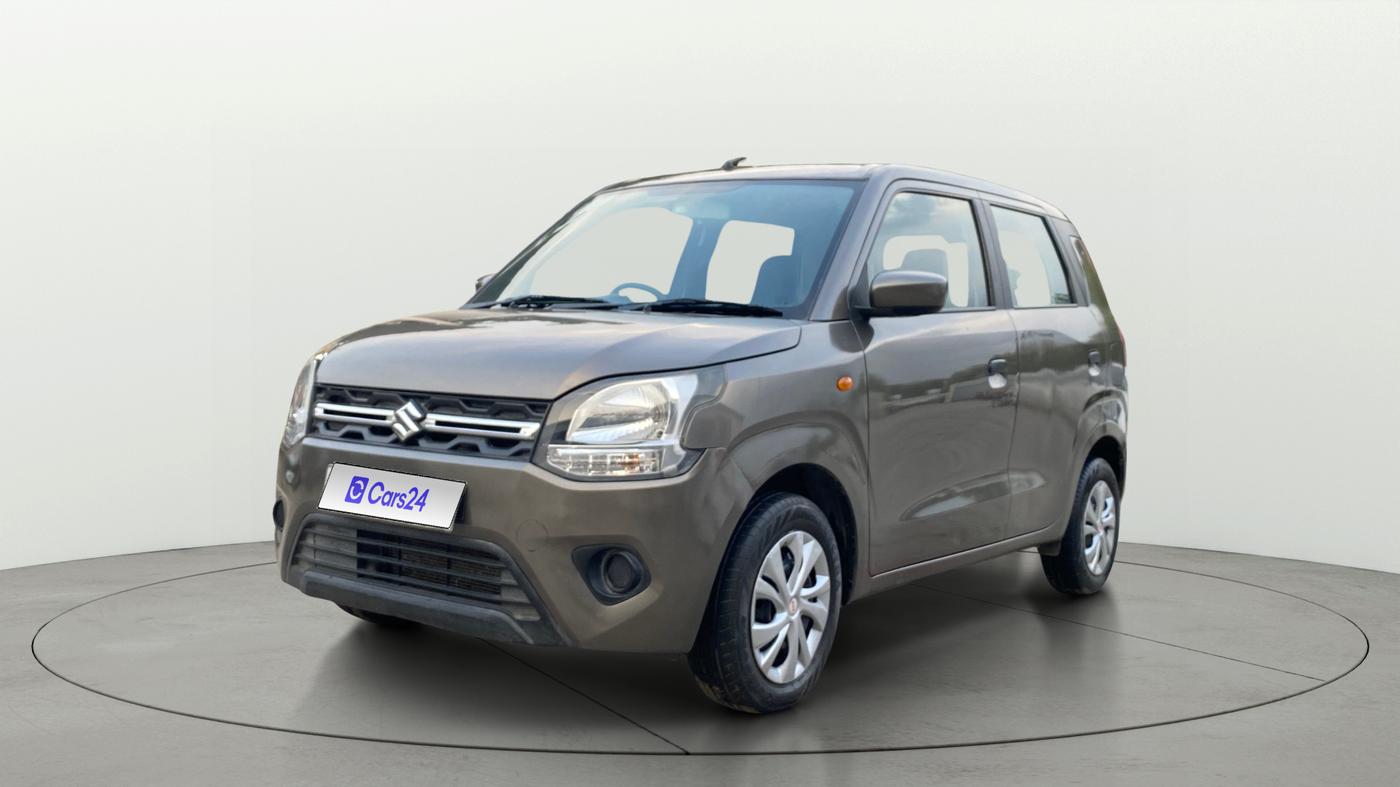 2019 Maruti New Wagon-R VXI 1.2, Petrol, Manual, 76,392 km, Left Front Diagonal