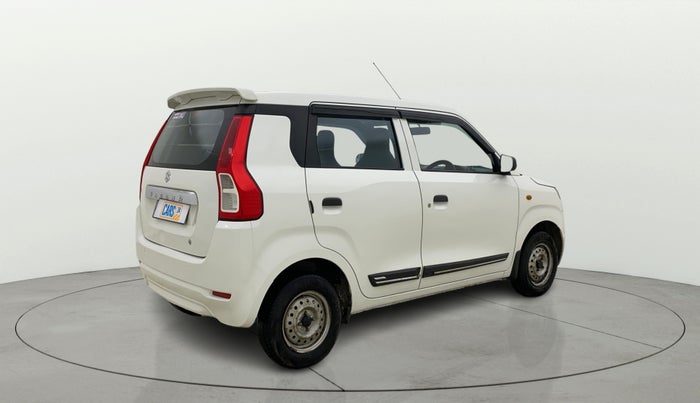 2019 Maruti New Wagon-R LXI CNG 1.0, CNG, Manual, 1,29,340 km, Right Back Diagonal
