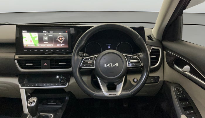 2022 KIA SELTOS HTX PETROL 1.5, Petrol, Manual, 42,408 km, Steering Wheel Close Up