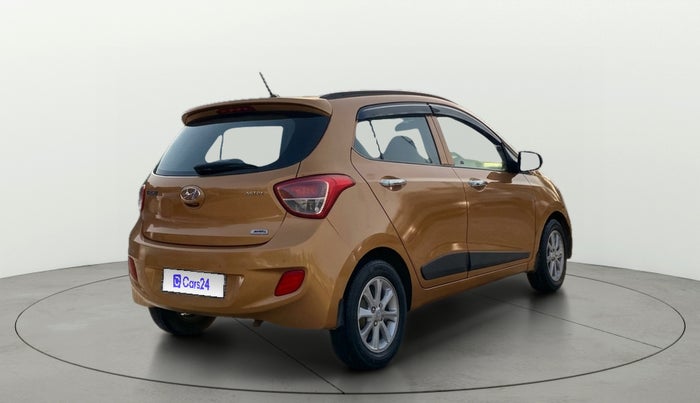 2014 Hyundai Grand i10 ASTA AT 1.2 KAPPA VTVT, Petrol, Automatic, 71,912 km, Right Back Diagonal