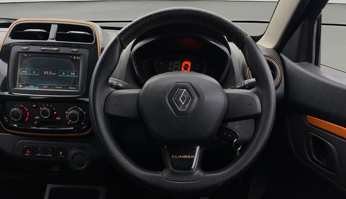 2019 Renault Kwid CLIMBER 1.0, Petrol, Manual, 56,299 km, Steering Wheel Close Up