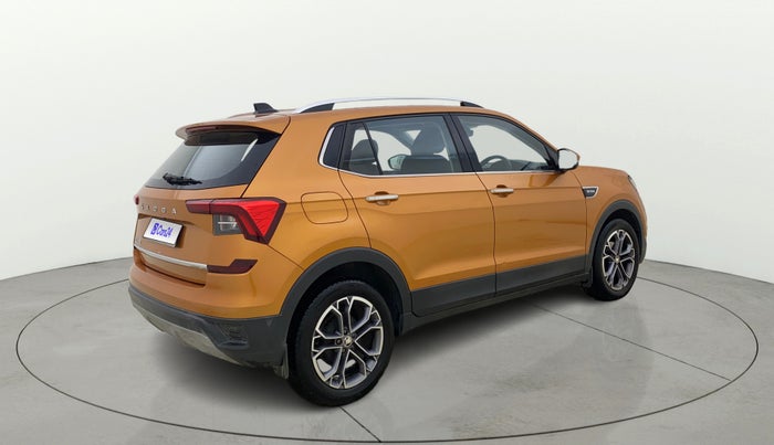 2021 Skoda KUSHAQ STYLE 1.0L TSI AT, Petrol, Automatic, 25,529 km, Right Back Diagonal