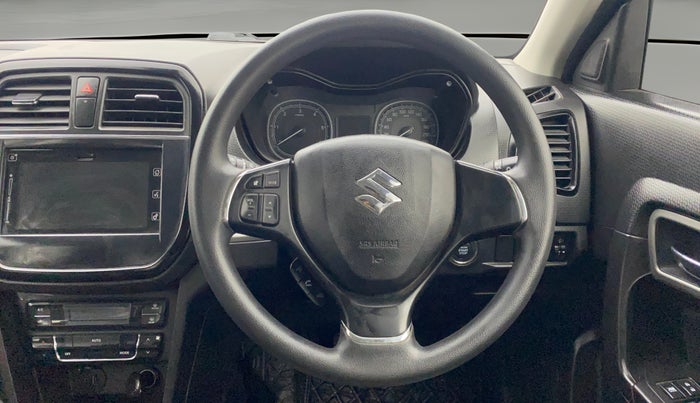 2019 Maruti Vitara Brezza ZDI PLUS AT DUAL TONE, Diesel, Automatic, 76,908 km, Steering Wheel Close Up