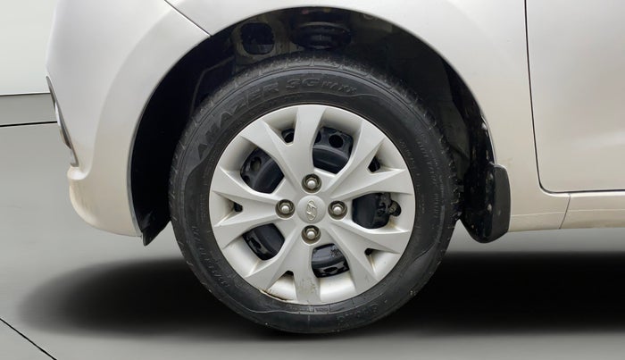 2015 Hyundai Grand i10 MAGNA 1.2 KAPPA VTVT, Petrol, Manual, 13,871 km, Left Front Wheel