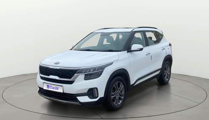 2020 KIA SELTOS HTX PLUS 1.5 DIESEL, Diesel, Manual, 73,490 km, Left Front Diagonal