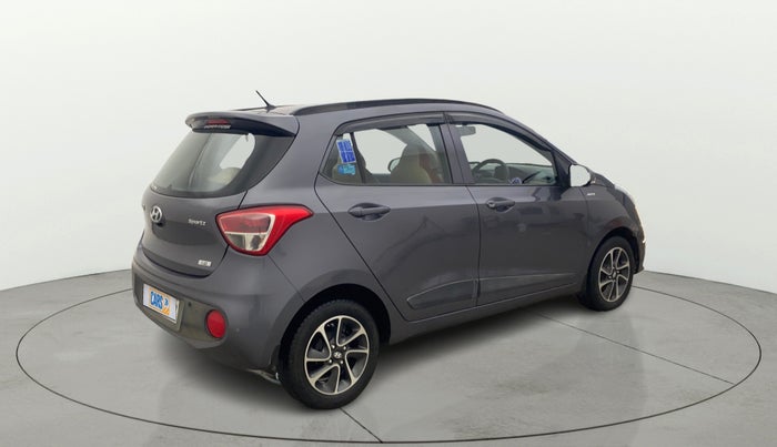 2019 Hyundai Grand i10 SPORTZ AT 1.2 KAPPA VTVT, Petrol, Automatic, 13,658 km, Right Back Diagonal