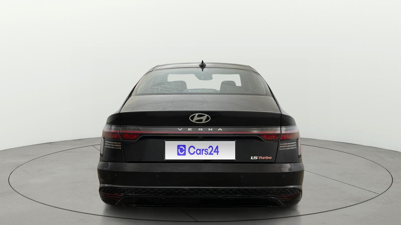 2023 Hyundai Verna SX (O) 1.5 TURBO PETROL DCT, Petrol, Automatic, 13,790 km, Back/Rear