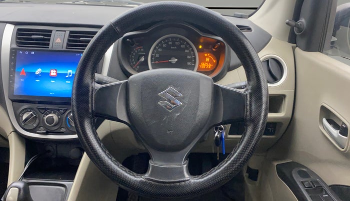 2015 Maruti Celerio VXI AMT, Petrol, Automatic, 56,228 km, Steering Wheel Close Up