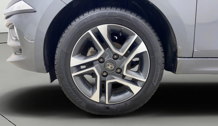 2020 Tata Tiago XZA PLUS DUAL TONE PETROL, Petrol, Automatic, 48,662 km, Left Front Wheel