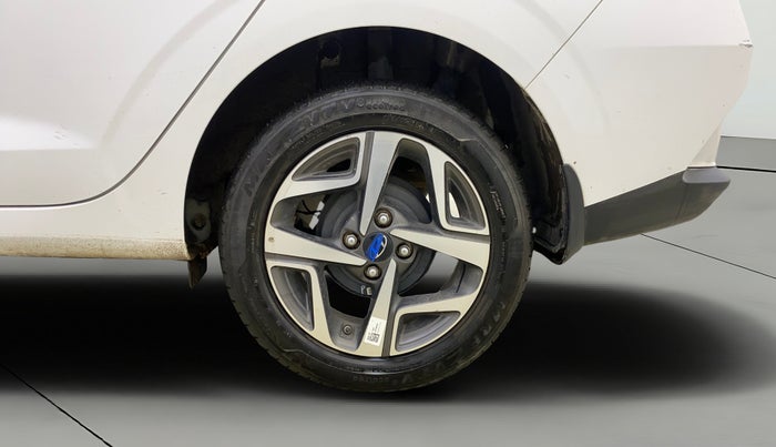 2023 Hyundai AURA SX 1.2 CNG, CNG, Manual, 7,375 km, Left Rear Wheel