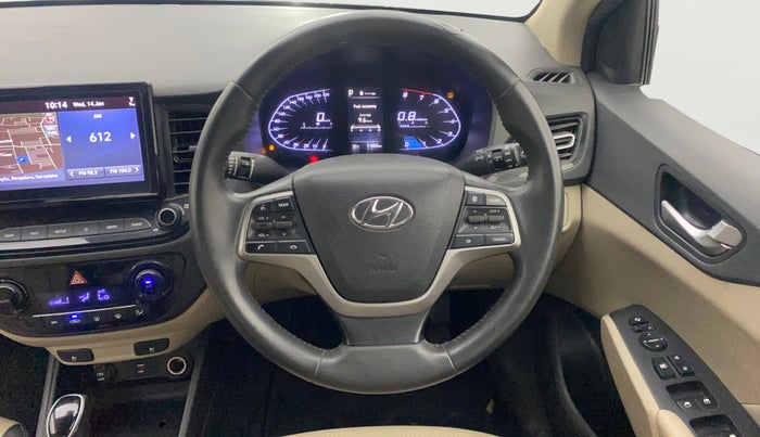 2020 Hyundai Verna SX (O) 1.5 VTVT IVT, Petrol, Automatic, 91,811 km, Steering Wheel Close Up