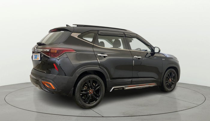 2021 KIA SELTOS HTX ANNIVERSARY EDITION 1.5 PETROL IVT, Petrol, Automatic, 68,287 km, Right Back Diagonal