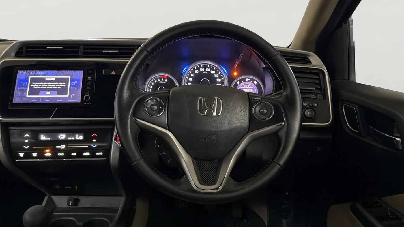 2018 Honda City 1.5L I-VTEC VX, Petrol, Manual, 66,224 km, Steering Wheel Close Up