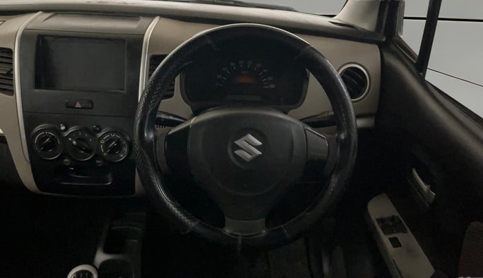 2014 Maruti Wagon R 1.0 LXI, Petrol, Manual, 87,477 km, Steering Wheel Close Up