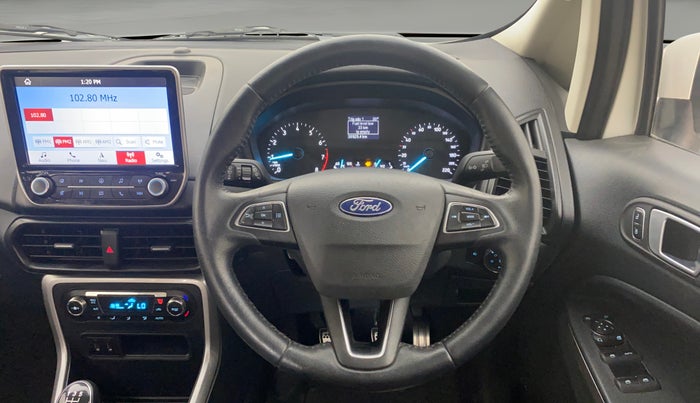 2018 Ford Ecosport TITANIUM 1.5L PETROL, Petrol, Manual, 38,931 km, Steering Wheel Close Up