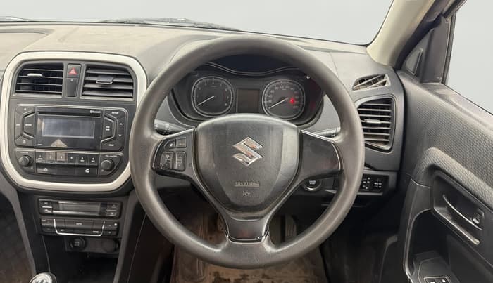 2021 Maruti Vitara Brezza VXI, Petrol, Manual, 96,997 km, Steering Wheel Close Up