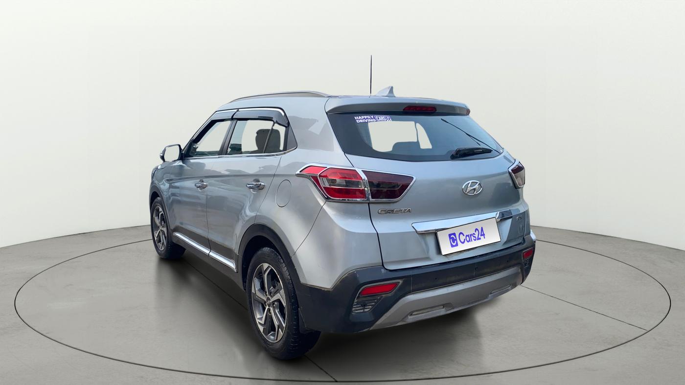 2019 Hyundai Creta SX AT 1.6 PETROL, Petrol, Automatic, 79,705 km, Left Back Diagonal