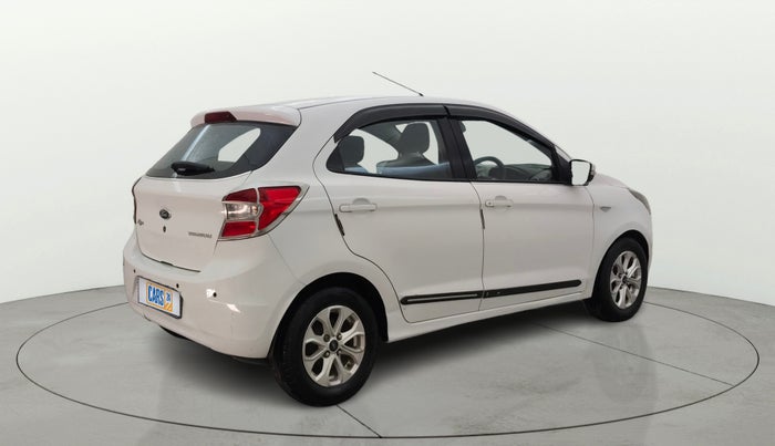 2016 Ford New Figo TITANIUM 1.2 PETROL MT, CNG, Manual, 84,195 km, Right Back Diagonal