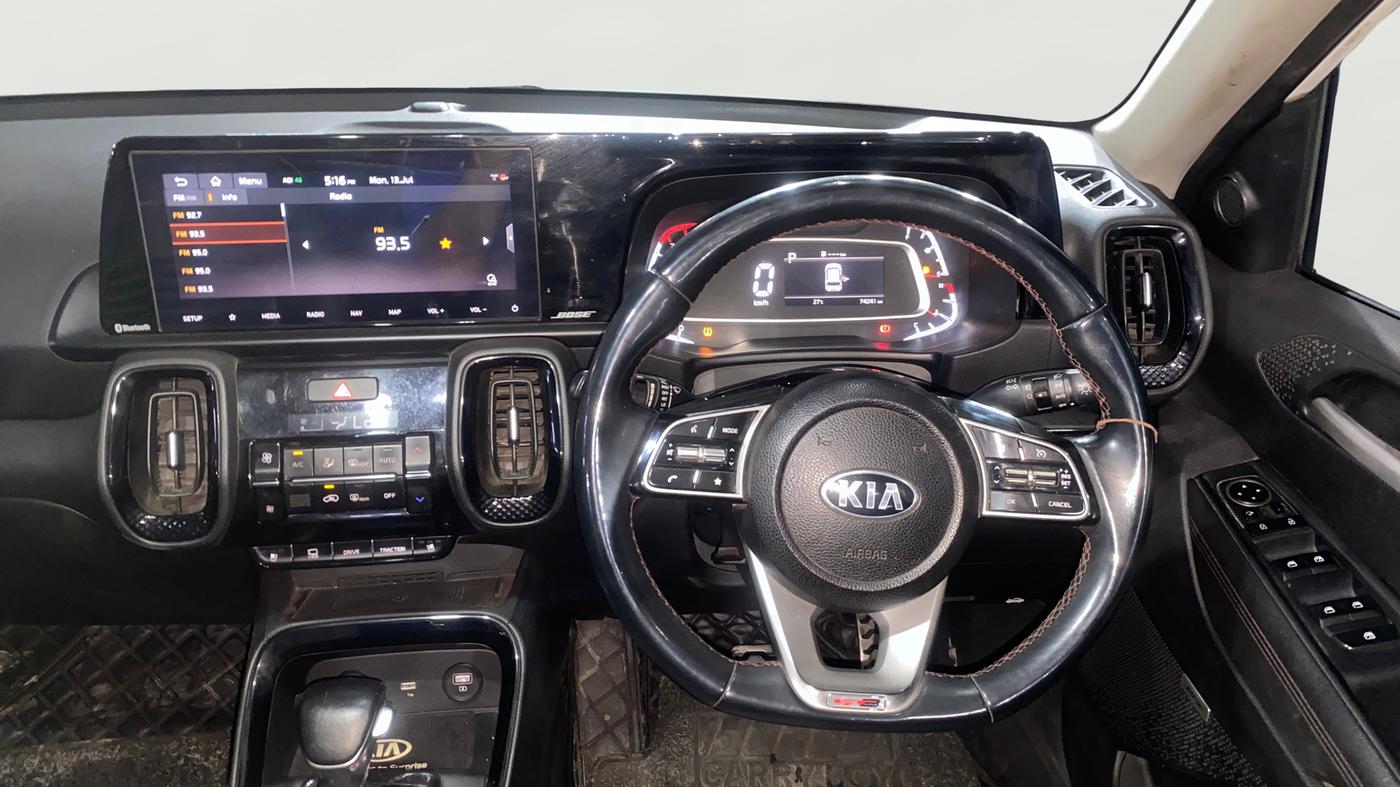 2020 KIA SONET GTX PLUS 1.0 DCT, Petrol, Automatic, 74,226 km, Steering Wheel Close Up